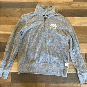 roots quarter zip